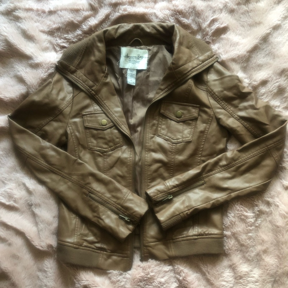 American Rag • Faux Leather Jacket ✨ NWOT!